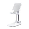 Smartphone Stand, Tabletop, Portable, One-Piece, Reinforced Stable, Foldable, Anti-slip, Adjustable