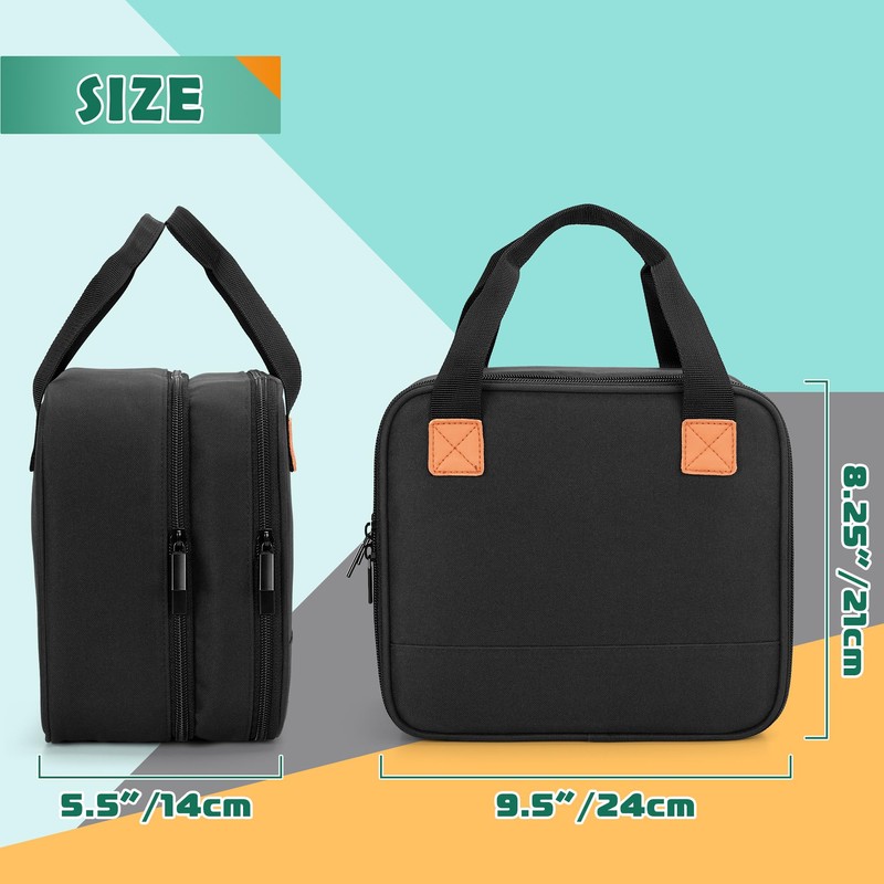 Luxja Label Maker Carrying Case Compatible with Brother P-Touch PT-D610BT