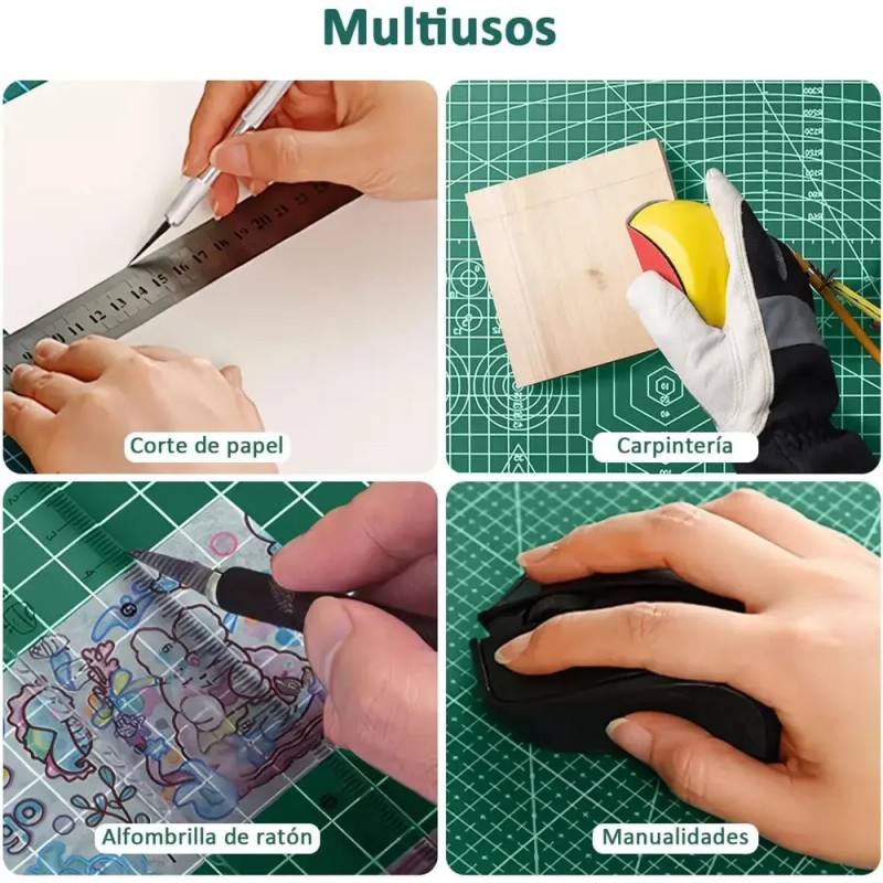 Esterilla de Corte A3 Autocurable para Scrapbooking y Manualidades