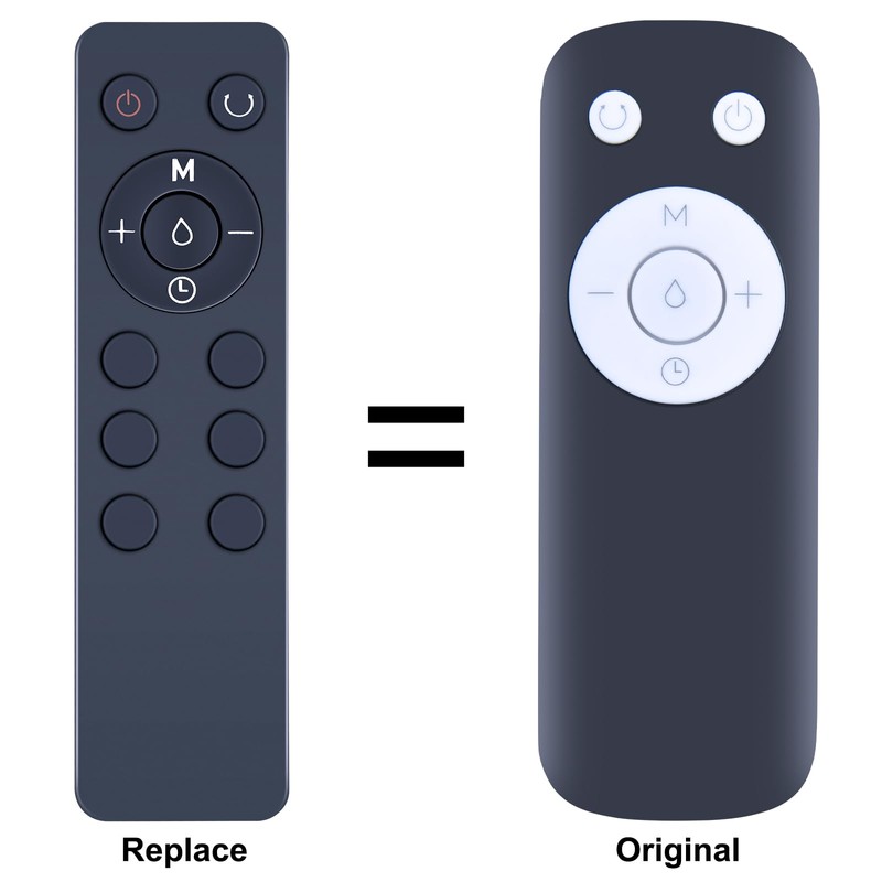 ZWP Repalcement Remote Control fit for Dreo Radiator Heater DR-HSH005
