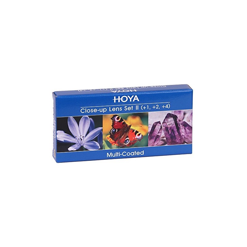 Hoya NAHLINSE SET2 (+1 +2 +4) Close-up Kit schwarz 62
