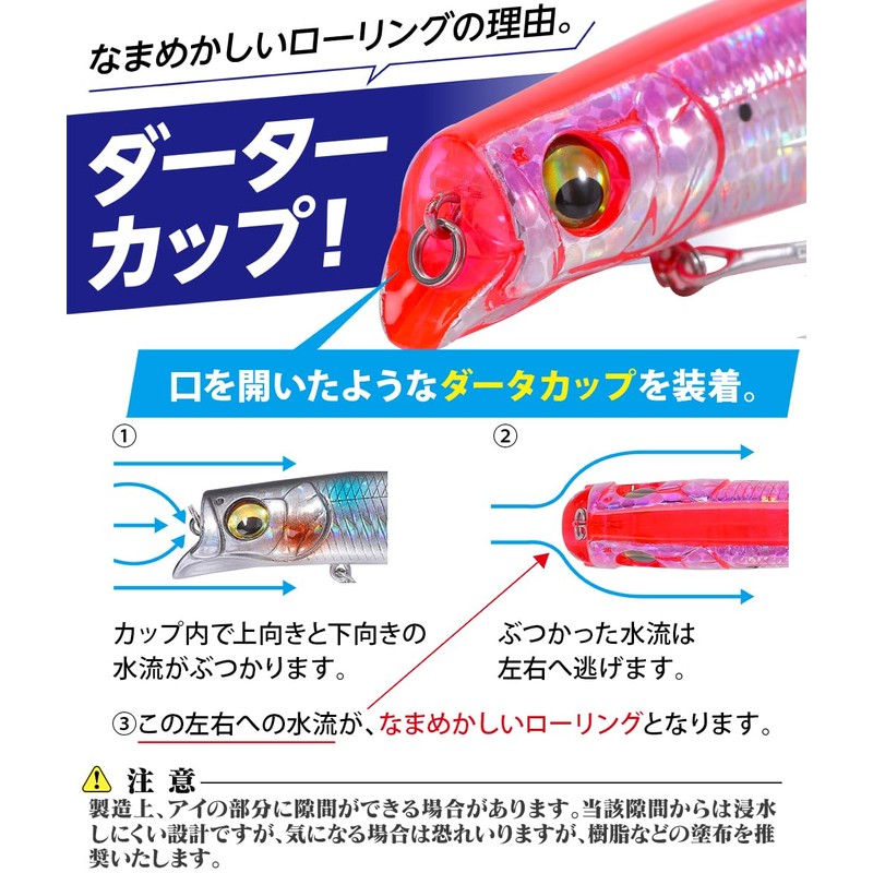 CONTYU Chivas Lures Set Minnow 2pcs 122mm 21g MD Floating