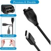 EGK for Garmin Watch Charger Cable USB-C Replacement (1m, 2