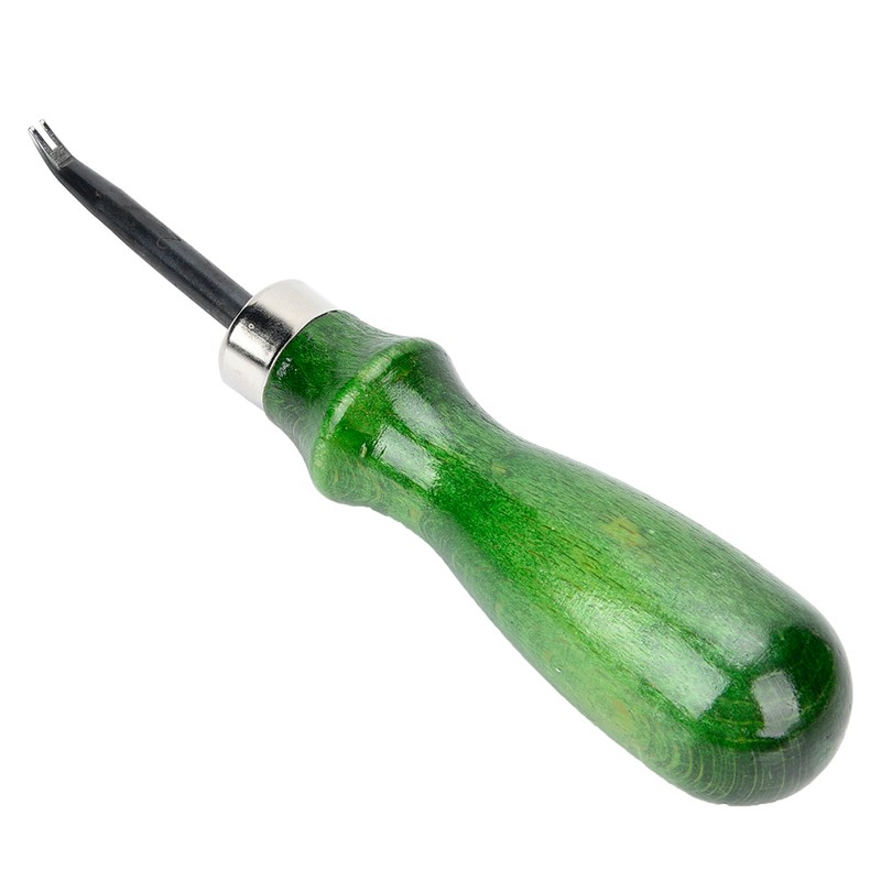 0.6mm-1.4mm Professional Beveler DIY Accessory Leather Craft Edge Cutting Tool