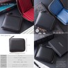 Diablo KA-514 Men's Bifold Wallet, Large Capacity, Leather, Round Zipper,