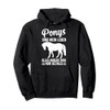 Pony Riding Horses Pullover Hoodie