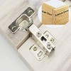 Kitchen Soft Close Cabinet Hinges, Kitchen Cabinet Frameless Hinges,4 Pcs