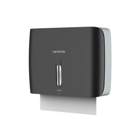 Commercial Wall-Mounted Paper Towel Dispenser with Visual Window and Lockable Design Perfect for Multifold Trifold Paper Towels