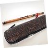 Kisangel Bamboo Flute Bag Key Wind Instrument Storage Case for