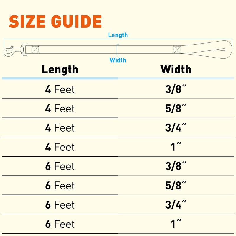 Dogline 4-Feet Soft Padded Durable Microfiber Dog Leash, 3/8-Inch, Purple