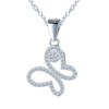 Butterfly Necklace for Women Girls 925 Sterling Silver Animal Necklace