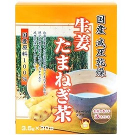 Unimat Riken Decompression Dried Ginger Onion Tea, 1.2 oz (3.5 g) x 30 Bags x 3 Pieces