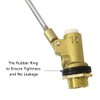 SagaSave Ballcock Float Valve, Circular Brass Body Ball Valve Float,