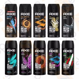 AXE 24 Pack of AXE Body Spray Deodorant Mix Within The Available Kinds (24X150ML)
