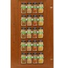Simple Houseware Spice Gripper Clips Strips Cabinet Holder - 4
