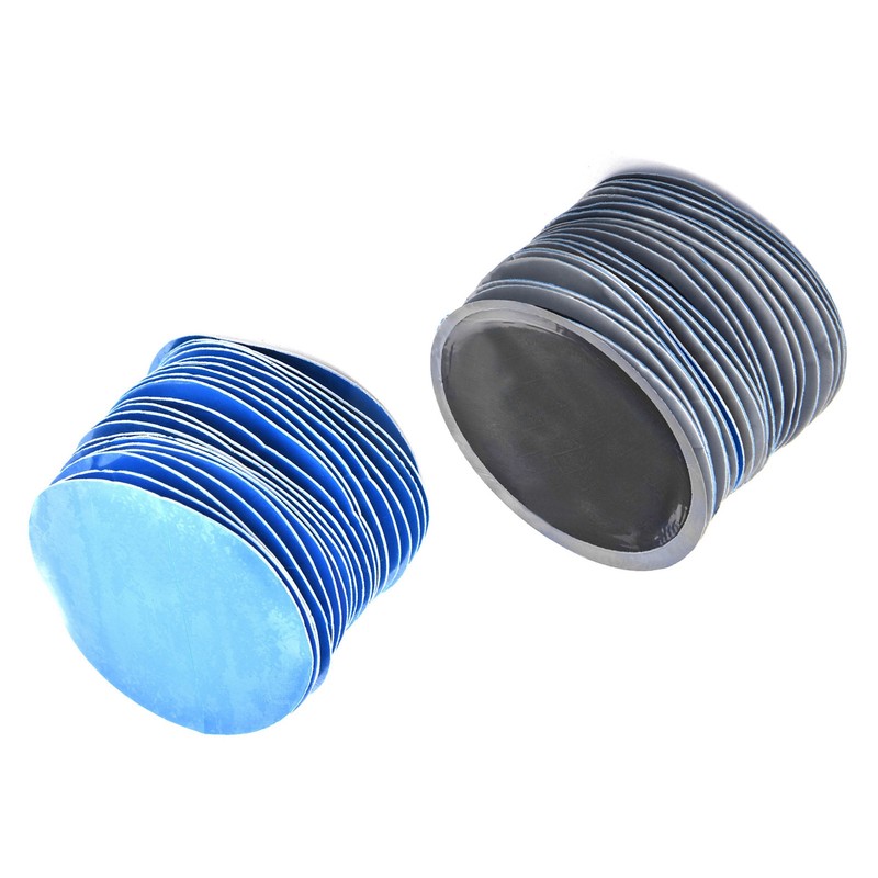 80Pcs/Box 58mm Car Round Natural Rubber Tire Tyre Puncture Repair