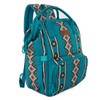 Wrangler Western Diaper Bag Aztec Backpack Organized Daypack-Cowgril Fashion:_Green