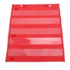 Magnetic Pocket Chart 5 Rows Transparent Schedule Pocket Chart for
