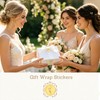 500Pcs Embossed Gold Foil Stickers, Calla Lily