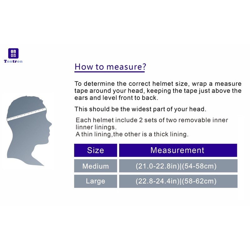 Tontron Skate Helmet (Matte Black, Medium)