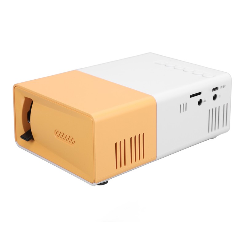 Small Projector 600ASIN Remote Control Portable Movie Projector with USB
