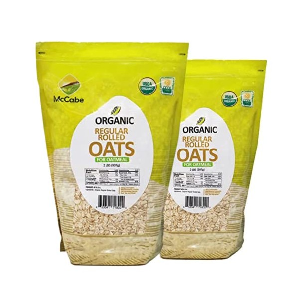 McCabe Organic Regular Rolled Oats - Rolled Oats Organic |