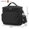 FlowFly Insulated Reusable Lunch Bag Adult Large Lunch Box for