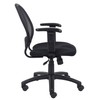 Boss Office Products Mesh Task Chair with Adjustable Arms in