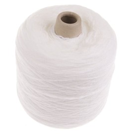 James Brett Baby 4 Ply Yarn Cone 100percent Acrylic Knitting Wool 500grams White Optic BY4
