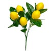 TONGMAN 3 Pcs Artificial Lemon Branches, Faux Greenery Stems Realistic