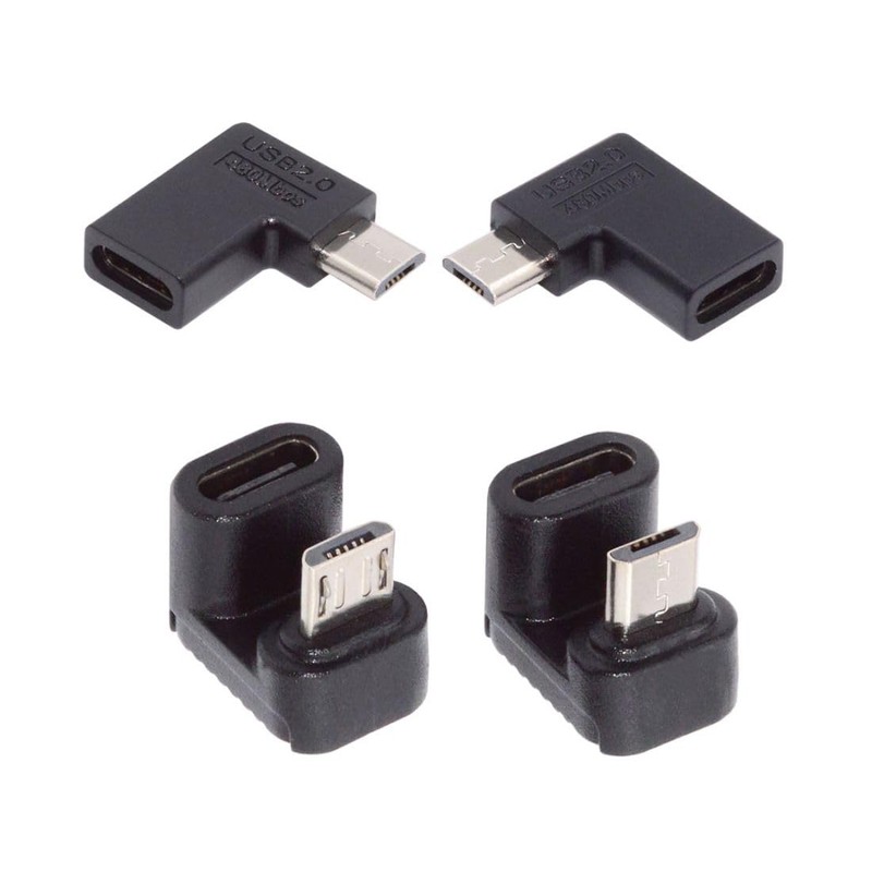 chenyang 4 Pack Micro USB 2.0 Connector Micro USB Male