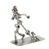 Steelman24 I Nuts and bolts sculpture Rugby I Handmade ornaments