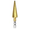 Saipor 3-13 mm Step Drill Cutter Titanium Coated Step Drill
