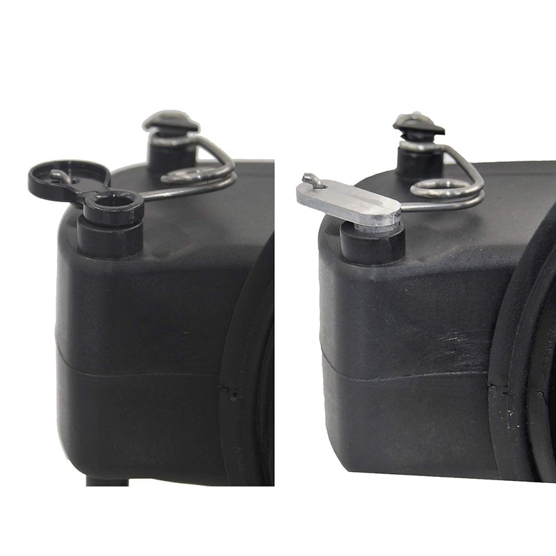 Colofulway Fuel Door Hinge Pin with Gas Door Spring for