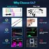Dreamcolor Acrylic Interior Car Lights, WEBUPAR Car Accessories 18 in