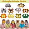 DOEA 122 PCS Jungle Safari Party Favors Set for Kids,Wild
