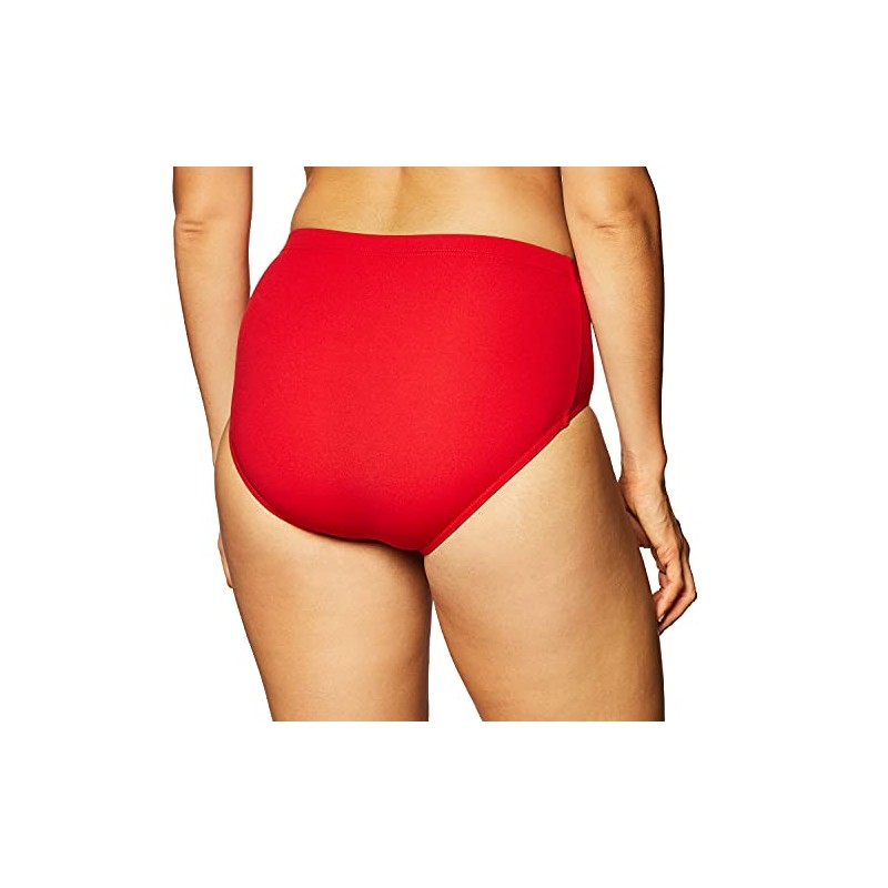 Capezio Women's Team Basic Brief, Red, Large