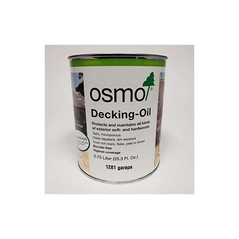 OSMO - Decking Oil - 1281 Garapa - 0.75 Liter