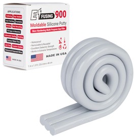 900 Moldable Silicone Putty - Gray Circular Shape