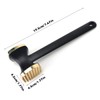Meat Tenderizer Hammer, Double-Sided Zinc Alloy Meat Tenderizer Food-Grade Meat