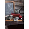 Primitives by Kathy 21495 Polka Dot Trimmed Box Sign, 3"