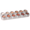 Rouge-/Lidschattenpalette RC mit 12 Farben