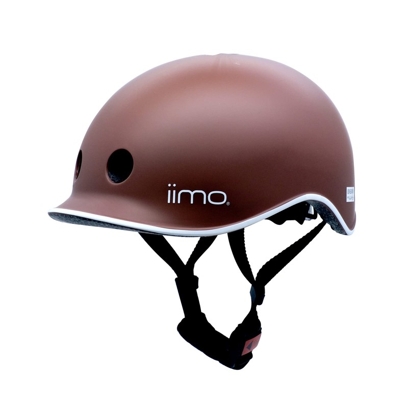 M&M iimo Kids Helmet Comfort Brown 20.5 - 22.0 inches