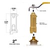 Midline Valve 5UVGZ Stem Extension for 1-1/4 in, 1-1/2 in.