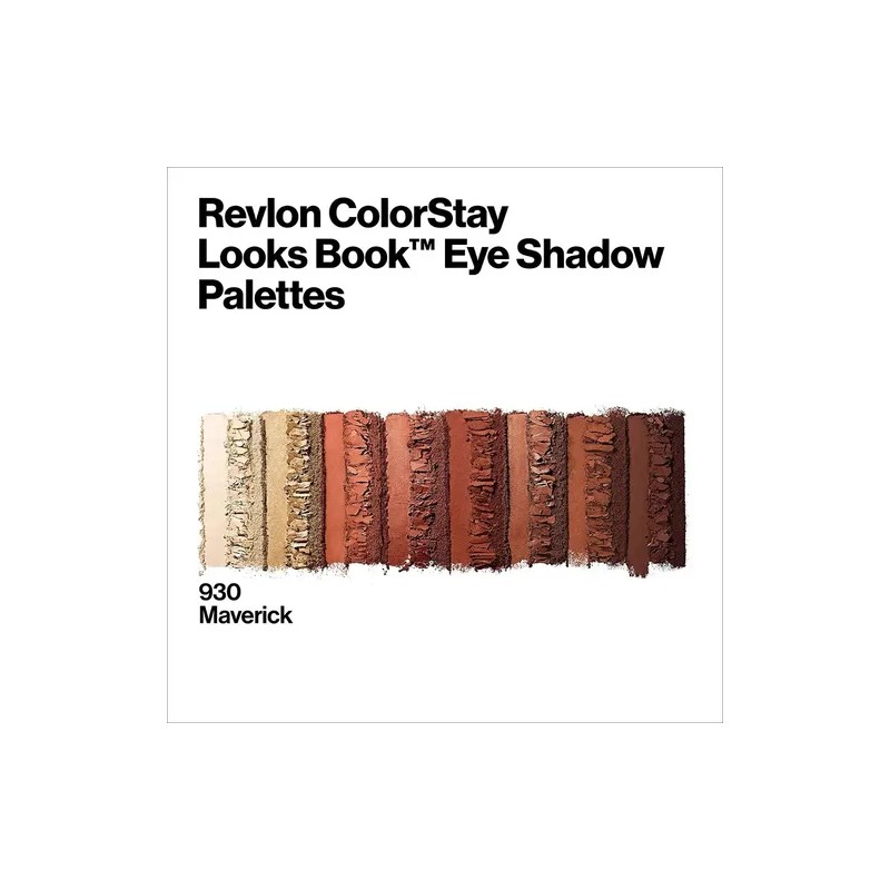Sombras Revlon Colorstay Looks Book Palette Maverick