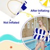 Aitsite Inflatable Pool Floats for Adults, 2 Pack Water Hammock,