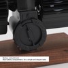 Greensen Retro Flip-Down Clock with Black Walnut Base Mechanical Car