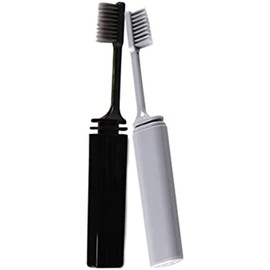 TEONEI Folding Travel Toothbrush, Foldable Toothbrushes, Personal Care Teeth Brush,2PCS
