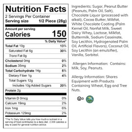 Asher's Chocolates, Chocolate Covered Eggs, Individually Wrapped Eggs Covered in Rich Chocolate, Spring Collection of Easter Eggs, Small Batches of Kosher Chocolate, Family Owned Since 1892 (6 Eggs, Dark Chocolate, Peanut Butter Meltaway)