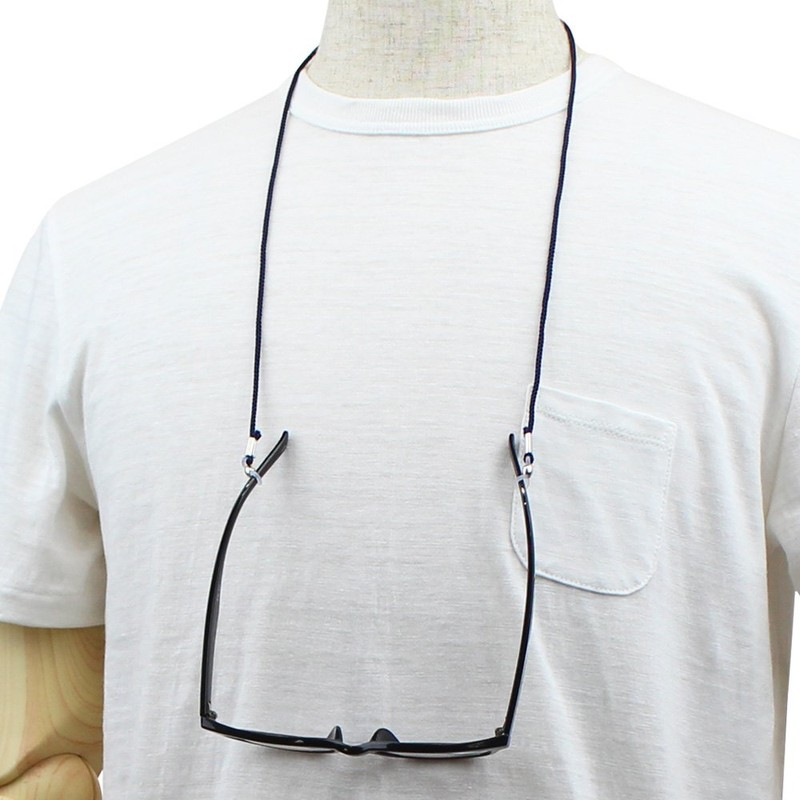 Tacy Case 040-6 Glass Cord, Navy, 27.6 inches (70 cm),